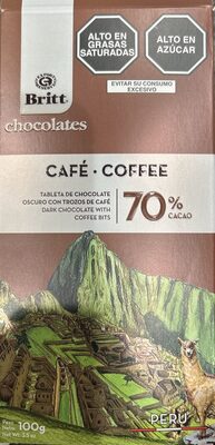 Dark Chocolate With Coffee Bits