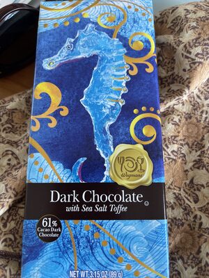 Dark Chocolate With Sea Salt Toffee