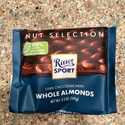 Dark Chocolate with Whole Almonds