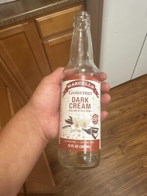 Dark Cream Italian Soda