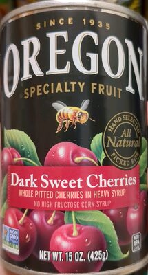 Dark Sweet Cherries In Heavy Syrup