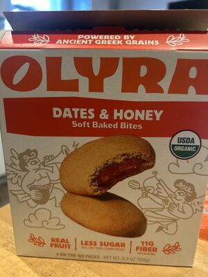 Dates & Honey Soft Baked Bites Organic