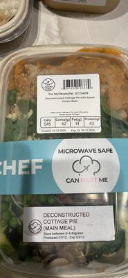 Deconstructed Cottage Pie with Sweet Potato Bake