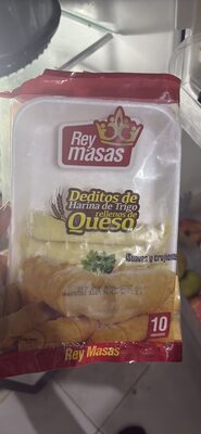Deditos de Harina de Trigo rellenos de Queso