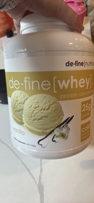 define whey protein concentrate vanilla