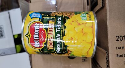 Del monte, pineapple tidbits in its own juice
