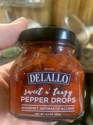 Delallo, sweet n tangy pepper drops