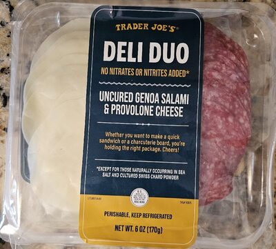 Deli Duo Uncured Genoa Salami & Provolone Cheese