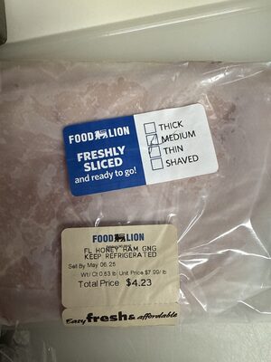 Deli Medium Sliced Honey Ham