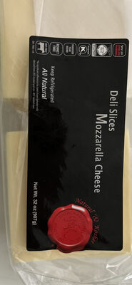 Deli Slices Mozzarella Cheese