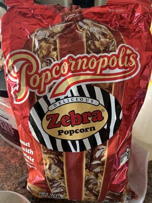 Delicious Zebra Popcorn