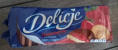 Delicje Cookies Strawberry