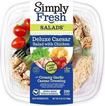 Deluxe Caesar Salad With Chicken