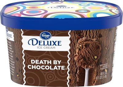 Deluxe death by chocolate ice cream