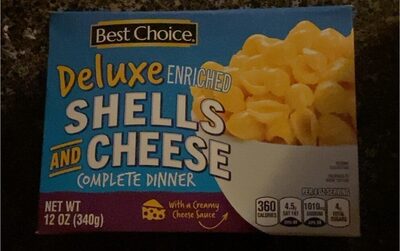 Deluxe shells and cheese