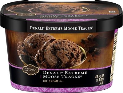 Denali Extreme Moose Tracks Ice Cream