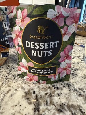 Dessert Nuts - Matcha Crunch Oregon Hazelnuts