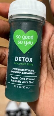 Detox Coconut Passionfruit Probiotic Shot