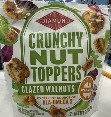 Diamond Crunchy Nut Topppers Glazed Walnuts