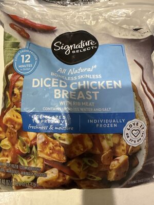 Diced Chicken Breast With Rib Meat