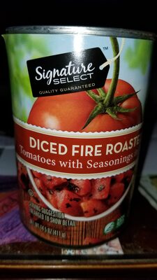 Diced Fire Roasted Tomatoes With Seasoning