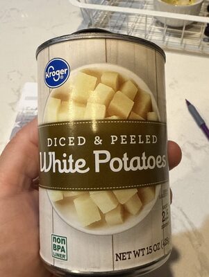 Diced & Peeled White Potatoes