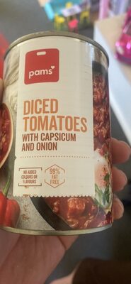 Diced Tomatoes with Capsicum and Onion
