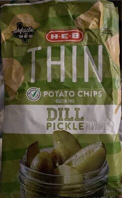 Dill pickle chips
