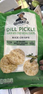 Dill Pickle Rice Crisps