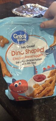 Dino Shaped Chicken Breast Nuggets