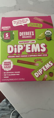 Dip'Ems Raspberry Lime