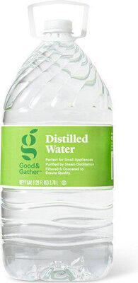 Distilled water