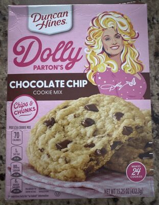 Dolly Parton’s Chocolate Chip Cookie Mix (No Egg/Butter)