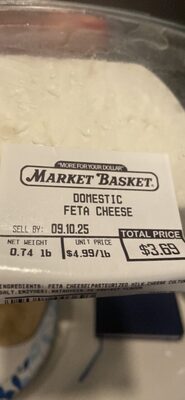 Domestic Feta Cheese