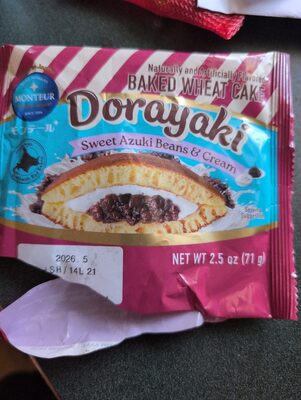 Doryaki Sweet Azuki Beans & Cream