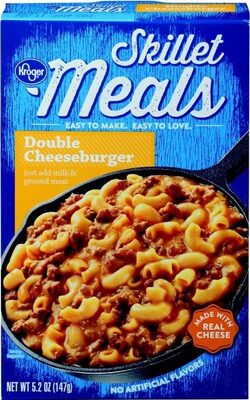 Double Cheeseburger Add Hamburger & Milk