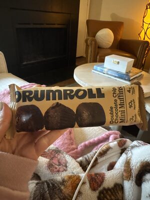 Double Chocolate Chip Mini Muffins