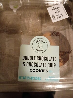Double Chocolate & Chocolate Chip Cookie