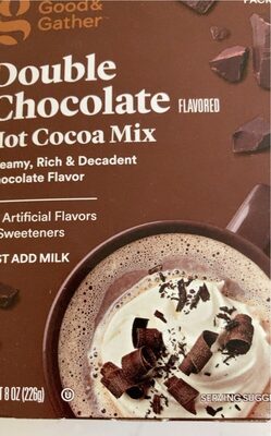 Double chocolate hot cocoa mix