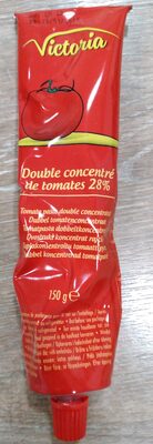 Double concentré de tomates 28%