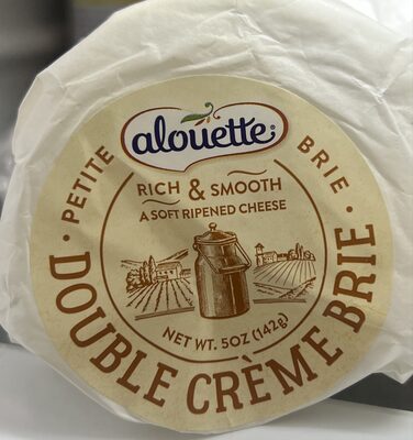 Double cream Brie