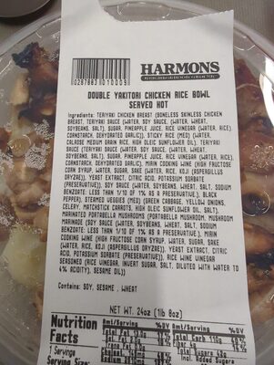 Double Yakitori Chicken Rice Bowl