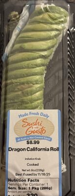 Dragon California Roll