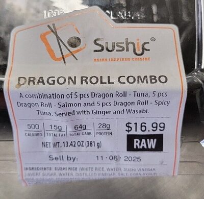 Dragon Roll Combo