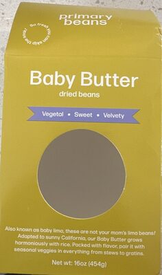 Dried Baby Butter Beans