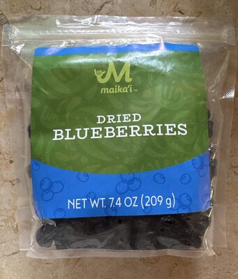 Dried Blueberries