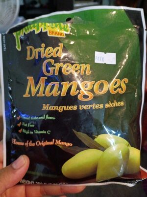 Dried Green Mangos