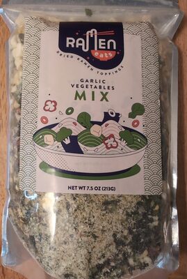 Dried Ramen Toppings Garlic Vegetables Mix