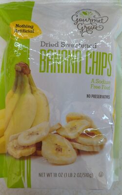 Dried Sweetened Banana Chips