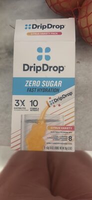 DripDrop Citrus Variety Pack Electrolyte Drink Mix